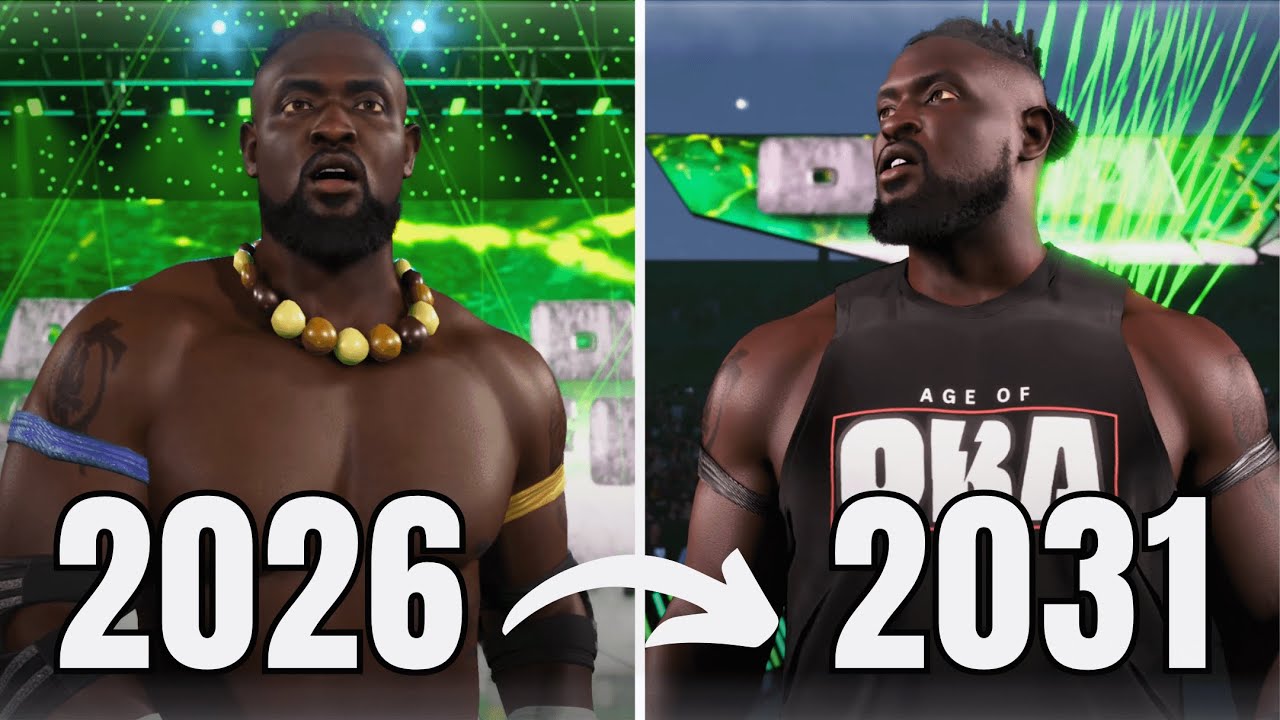 I Booked the Next 5 Years of Oba Femi's WWE Career (WWE 2K25)