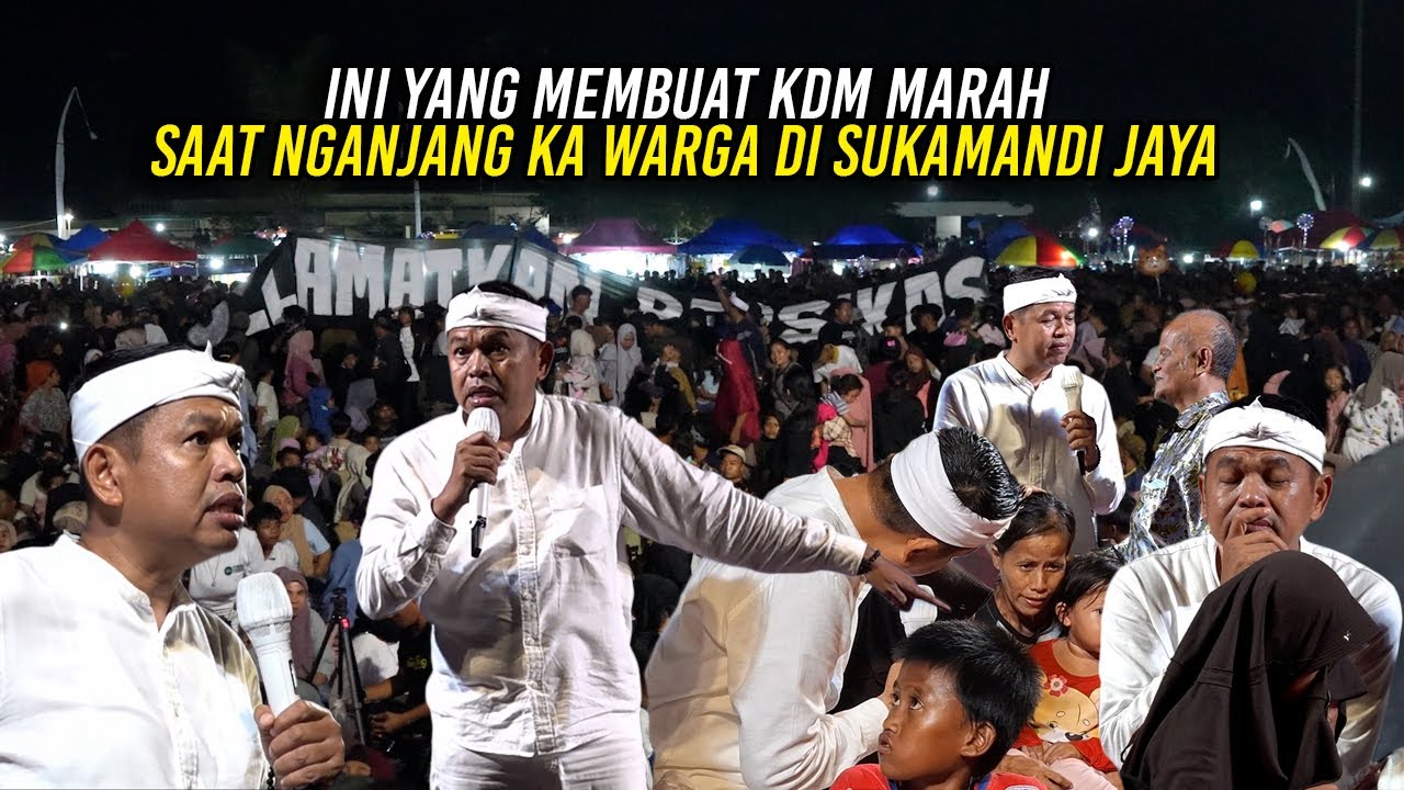 INI YANG MEMBUAT KDM MARAH - SAAT NGANJANG KA WARGA DI SUKAMANDI JAYA