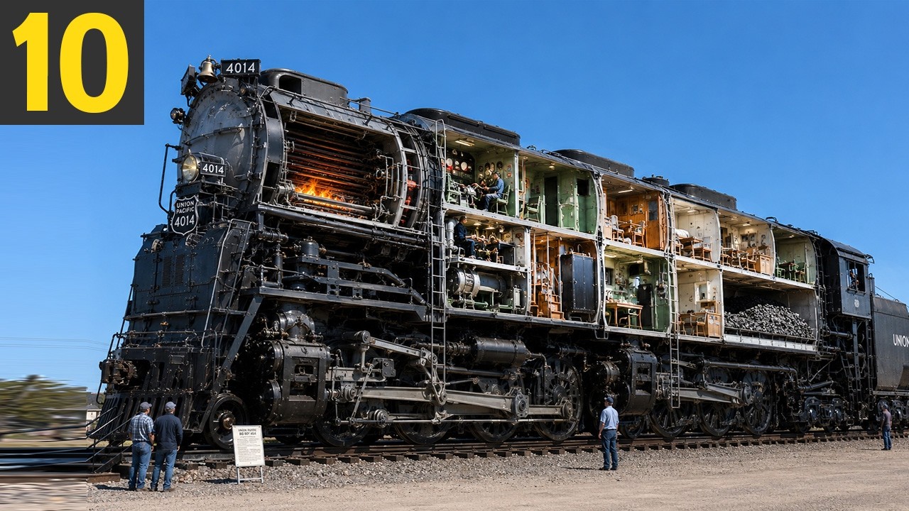 САМЫЙ СТРАШНЫЙ ПОЕЗД - Union Pacific BIG BOY