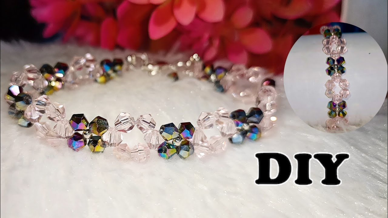 Easy bracelet making at Home/how to make bracelet #diy #handmade