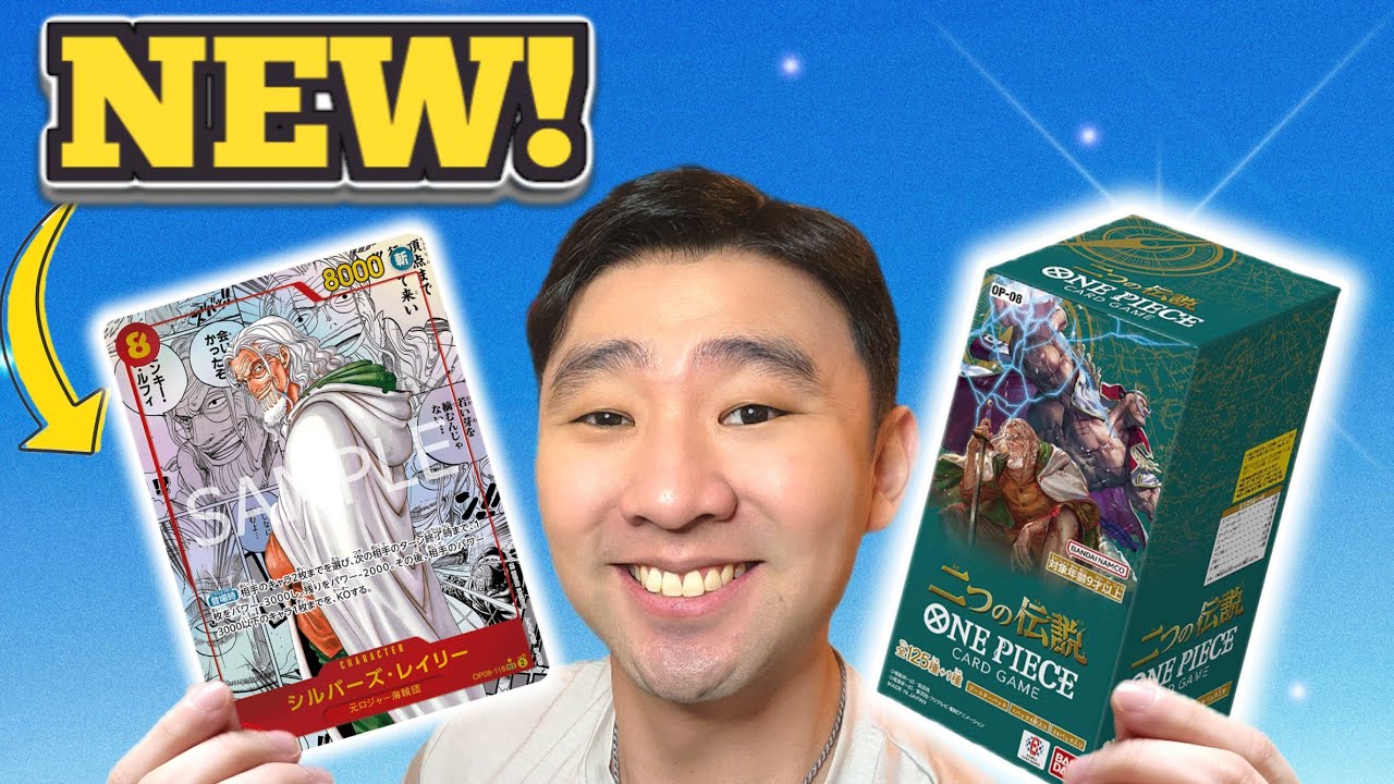 OPENING THE NEWEST ONE PIECE SET OP-08 THE TWO LEGENDS BOOSTER BOX!