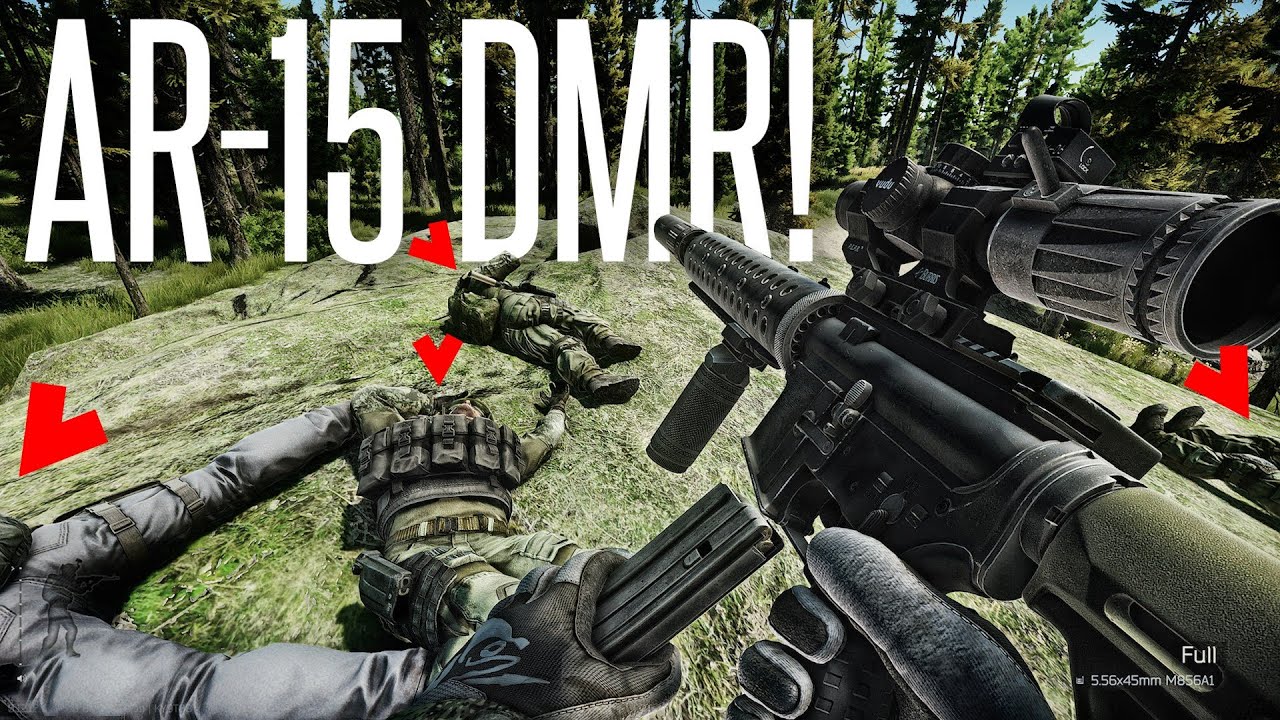 THE RUSSIAN AR-15! - Escape From Tarkov ADAR DMR Build Gameplay