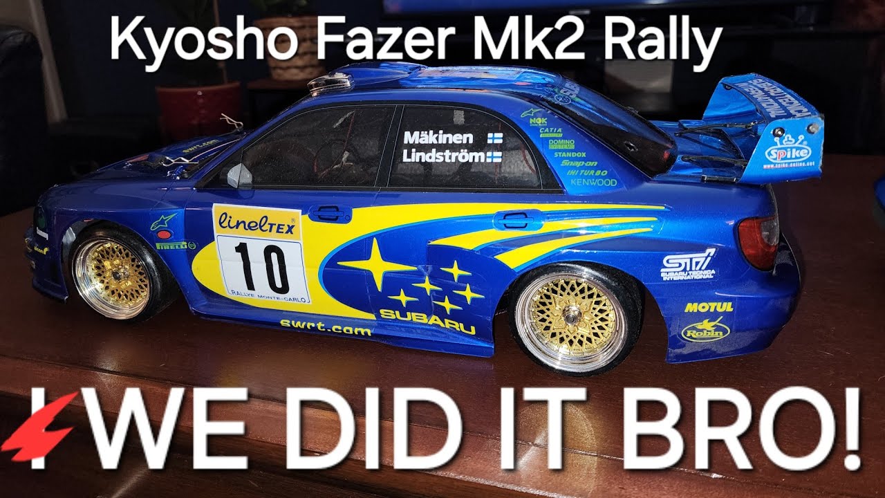 Kyosho 2002 Subaru WRC Best Upgrades Tested
