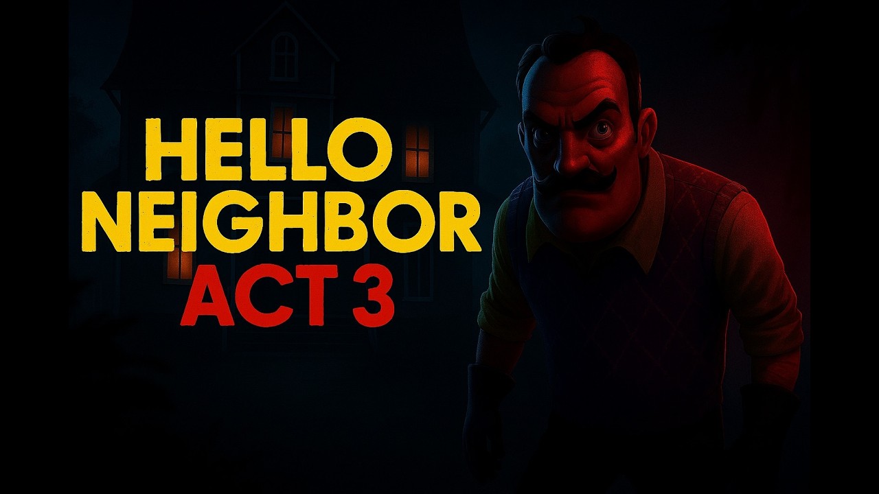 Hello Neighbor Act 3 Mission 3:How to get push ability