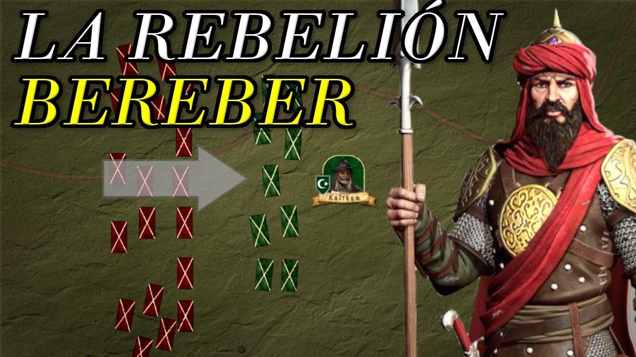 La Batalla de Bagdura y la Gran REVUELTA Bereber del 740 ⚔️ El Califato Omeya de Damasco se rompe.