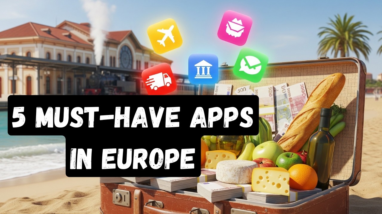5 Apps That Make Europe Easier, Cheaper, and Tastier | Best Travel Apps and ESim for Europe