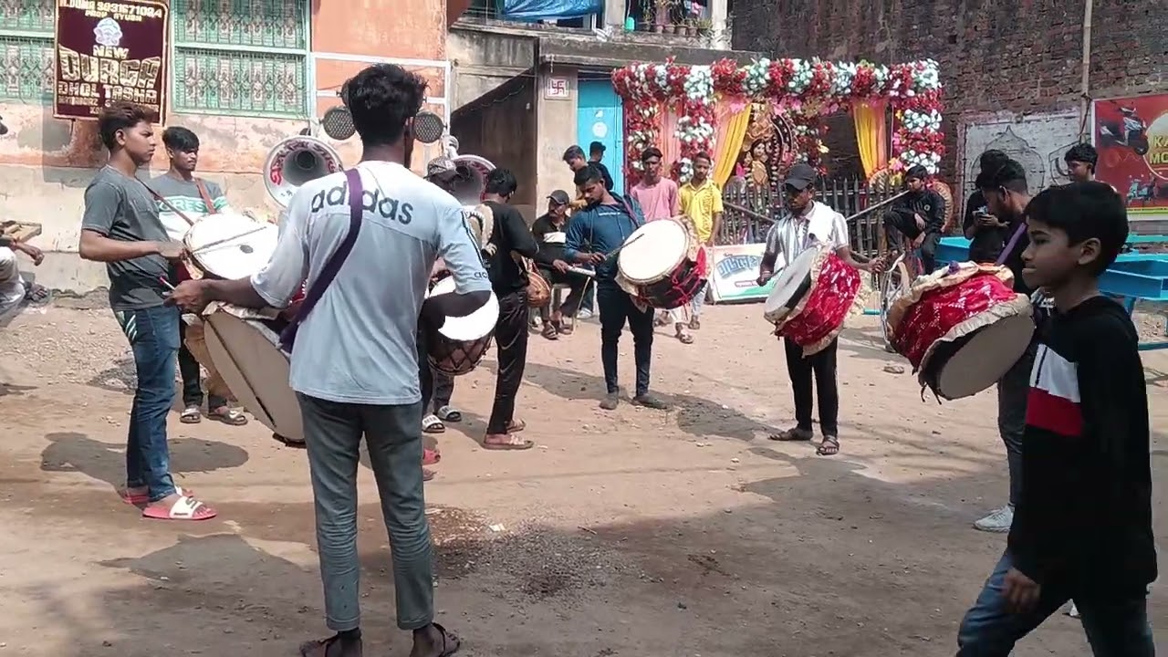 কাটোয়া সরস্বতী পূজা  2K26  NEW DURGA DHOL TASHA 