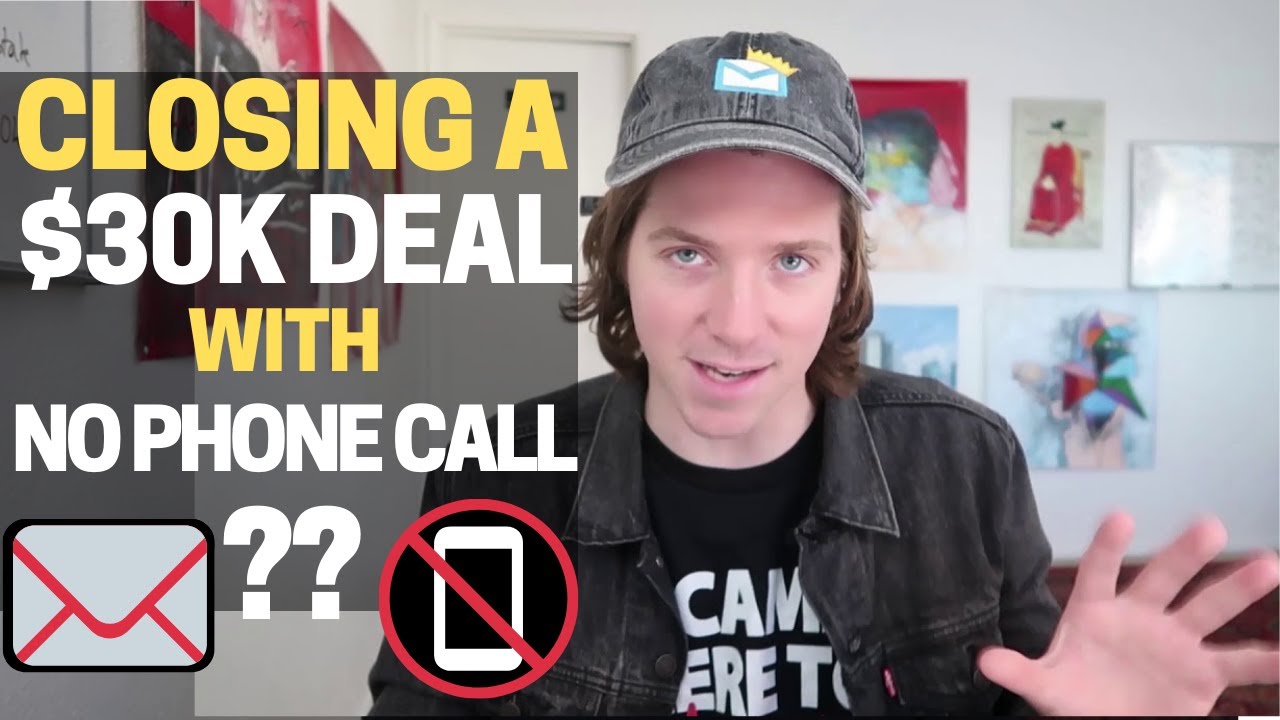 Closing a 5-Figure Deal via Cold Email 📧📵