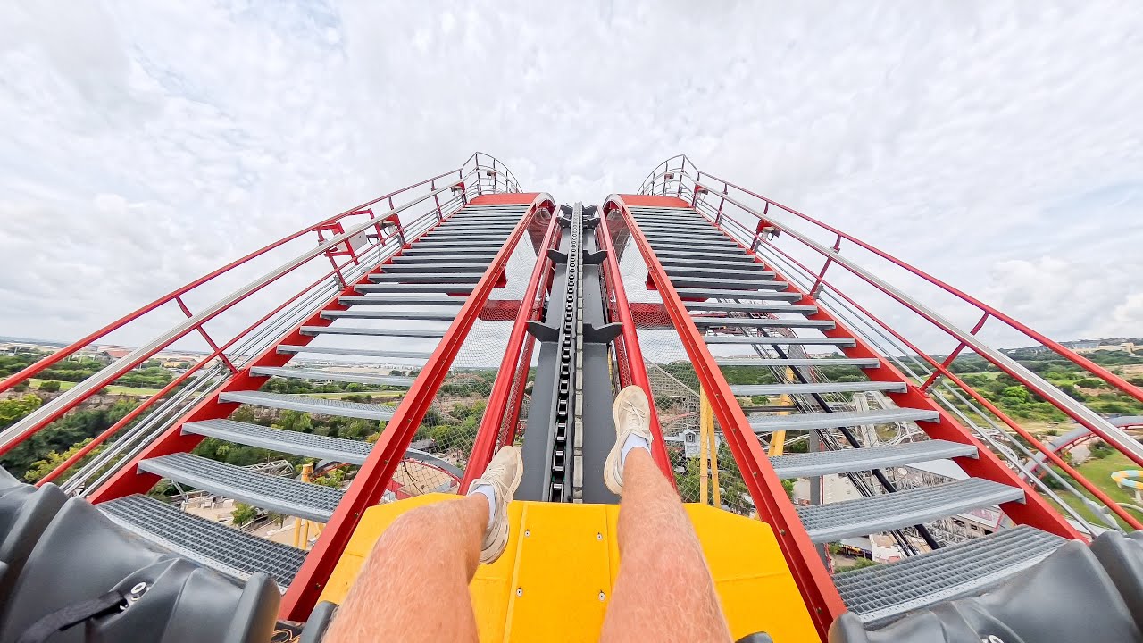 BEYOND VERTICAL DROP - Dr. Diabolical’s Cliffhanger at Six Flags