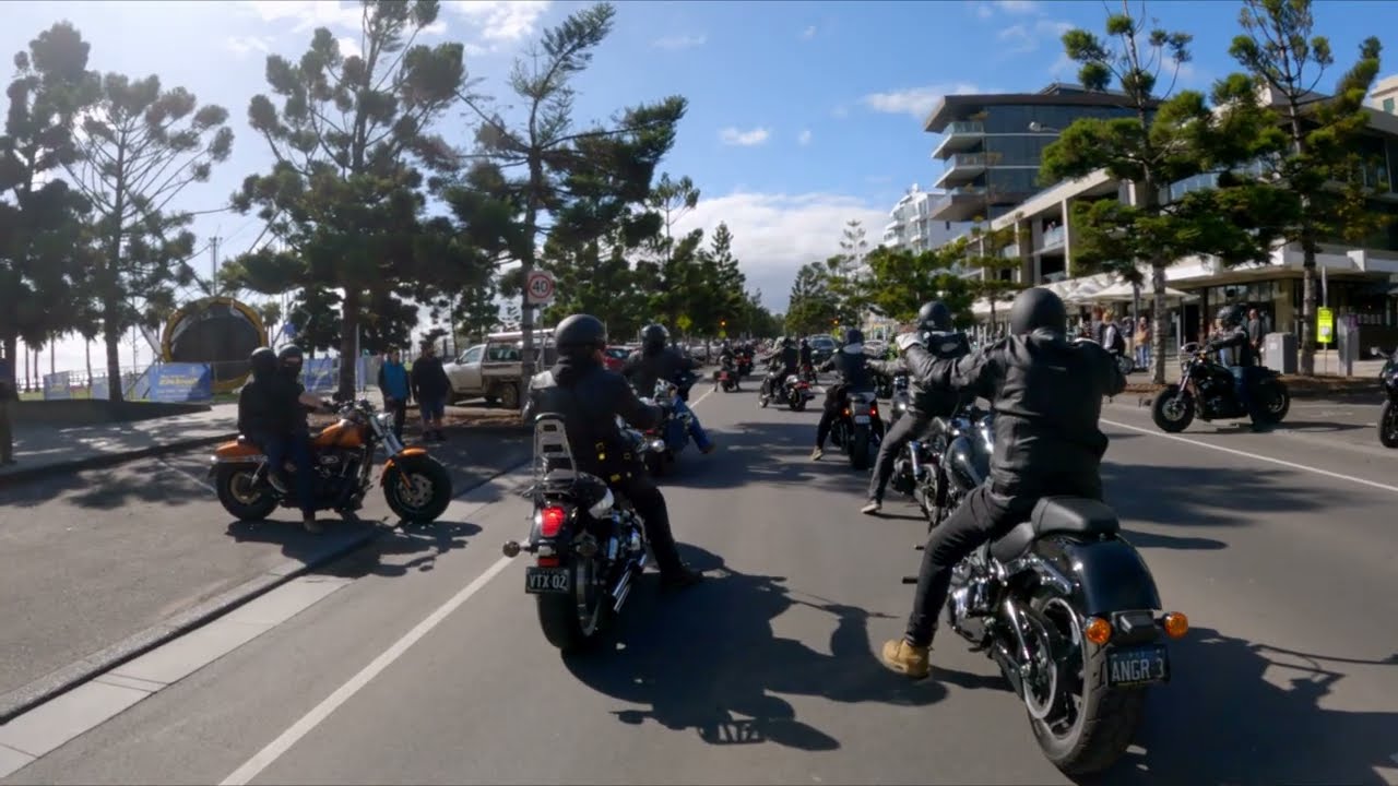BREAKOUT 114 Update & Charity Ride Geelong&Portarlington #dronefootage#harleydavidson#motorvlogger