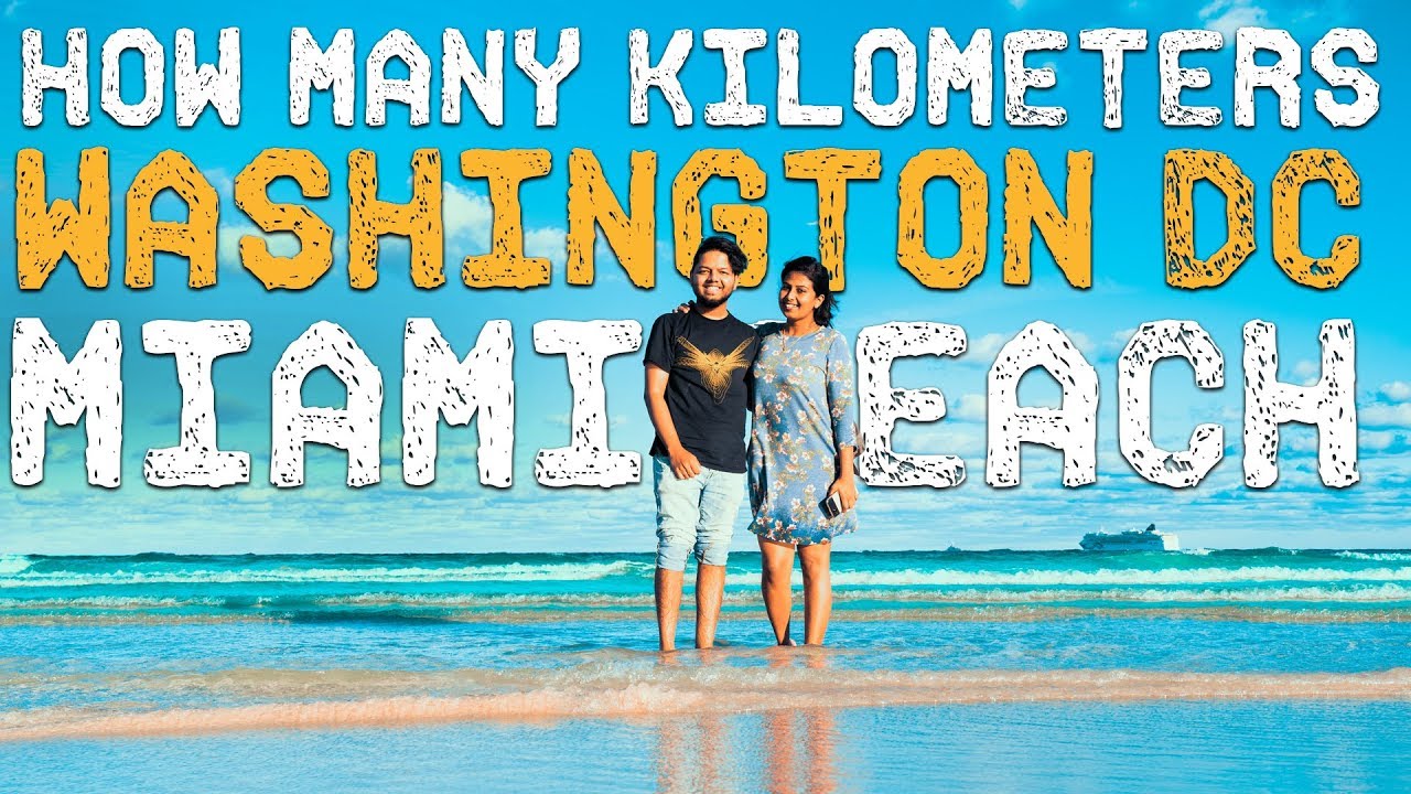 VLOG #84: മയാമി ബീച്ചിലേക്ക് 😎🏖️🌊 - How Many Kilometers From Washington DC to Miami Beach?