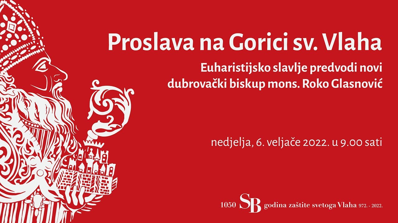 Proslava na Gorici sv. Vlaha - 06.02.2022. u 9:00 sati