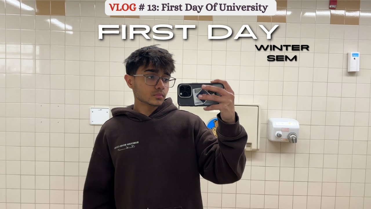 First Day Of My Class | Winter Semster | University Of Lethbridge | Canada