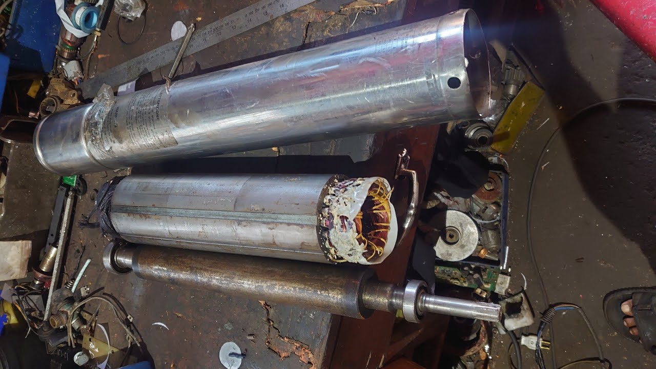 Repair Rewindable oil Filled Submersible motor 5.5Hp 380V
