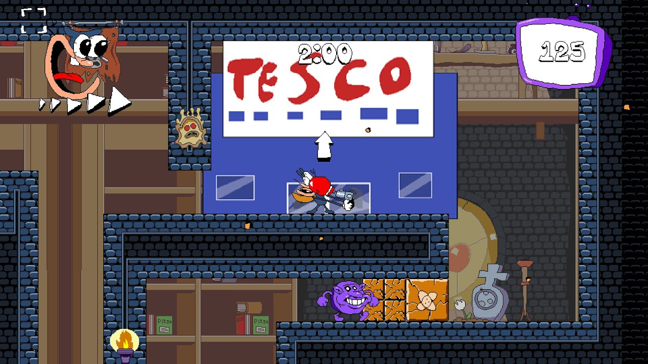 Pizza Tower Retro - Ancient Cheese P rank