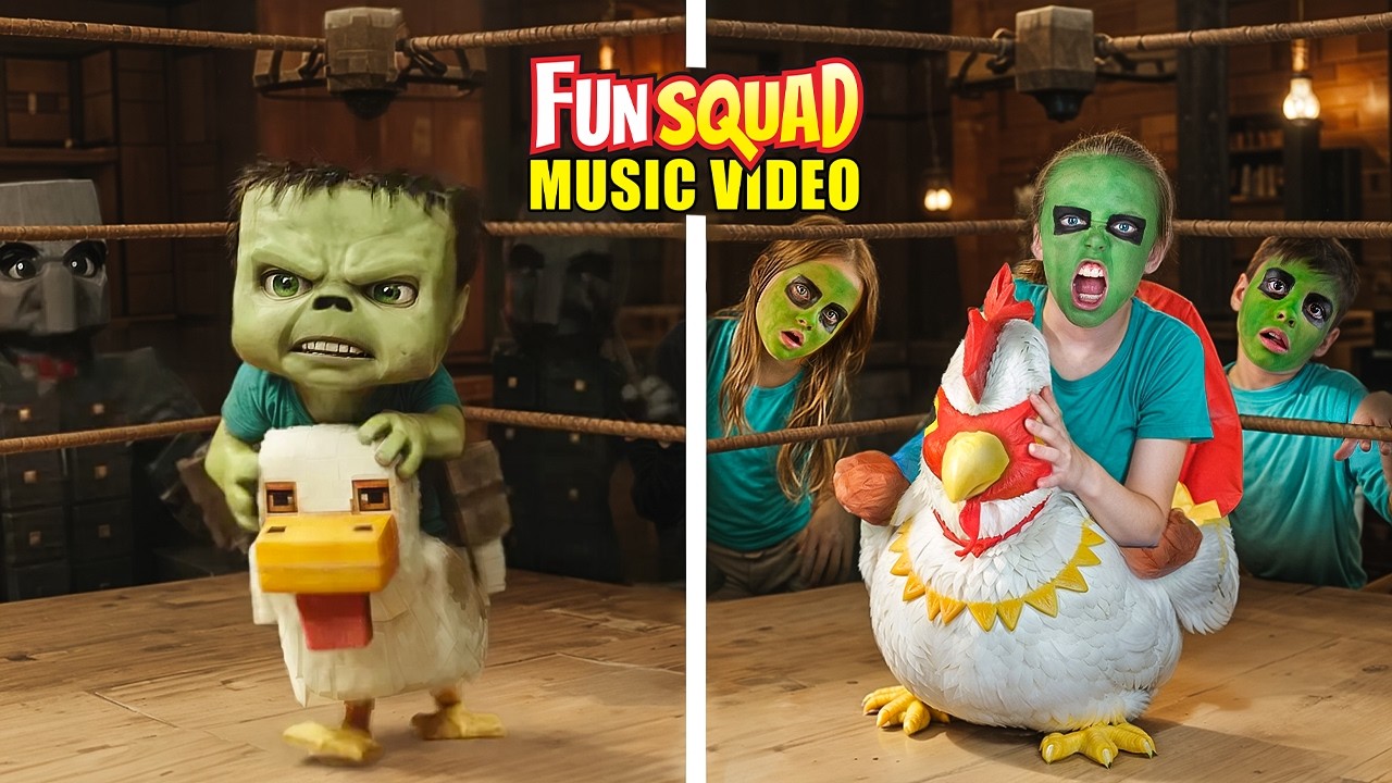 Chicken Jockey! (Official Music Video by The Fun Squad) | Fun Squad