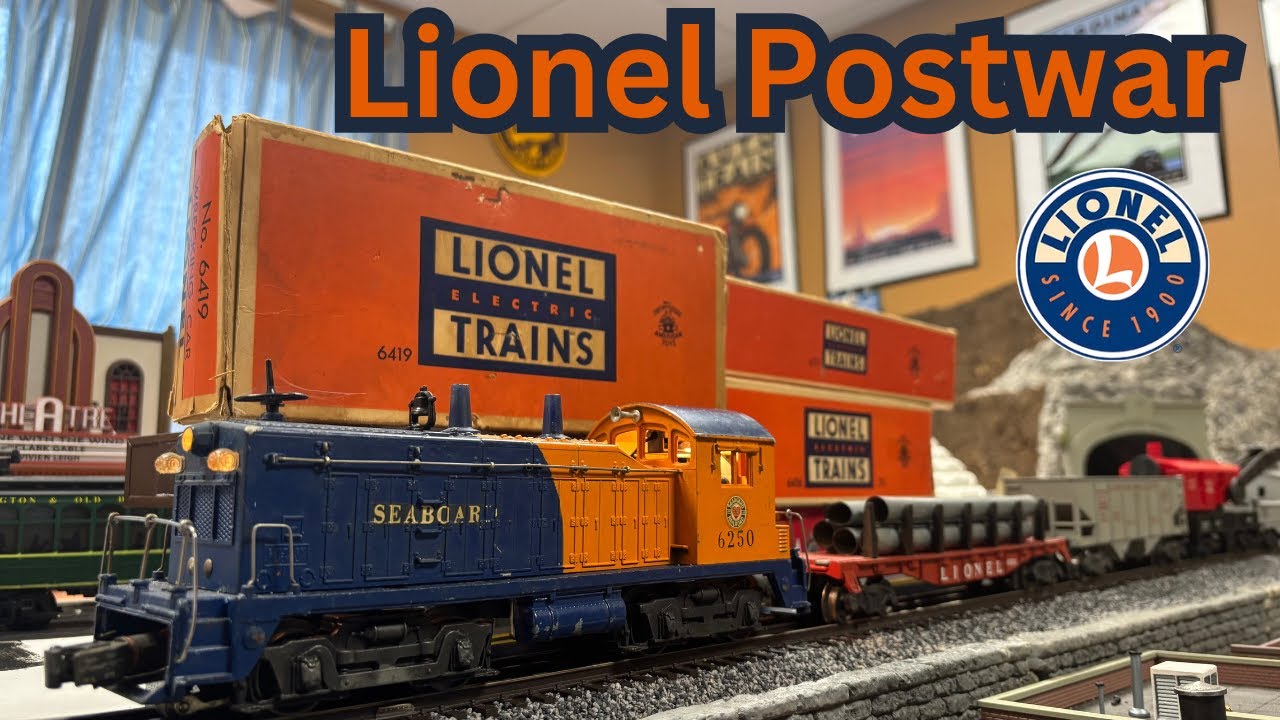AMAZING VINTAGE LIONEL TRAIN SET!