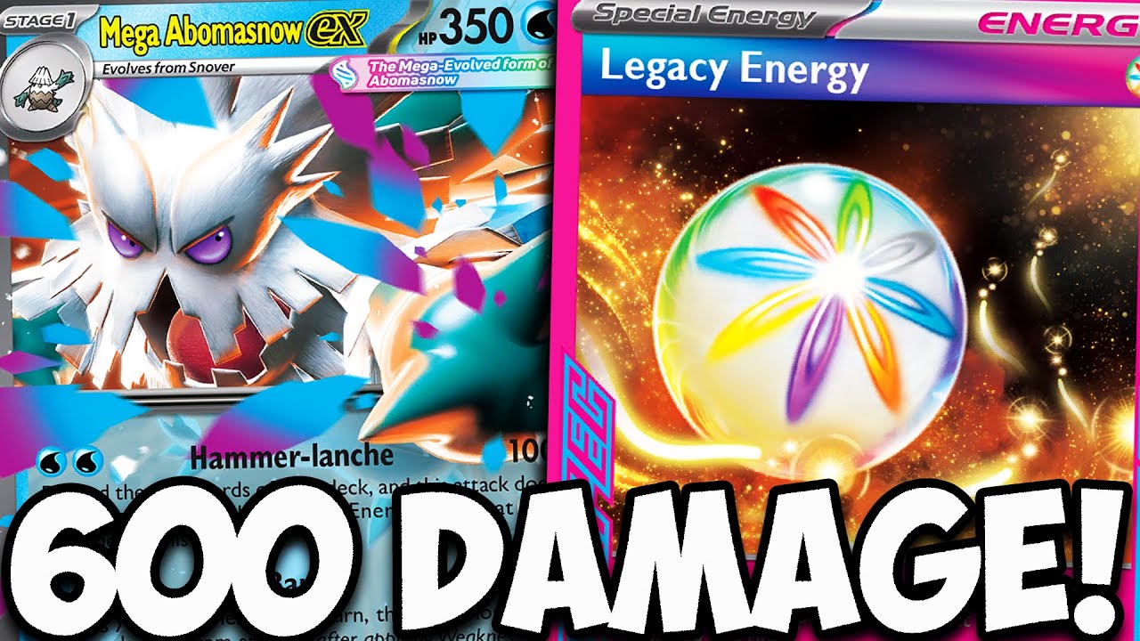 Destroy EVERYTHING On The Ladder With Mega Abomasnow ex! 