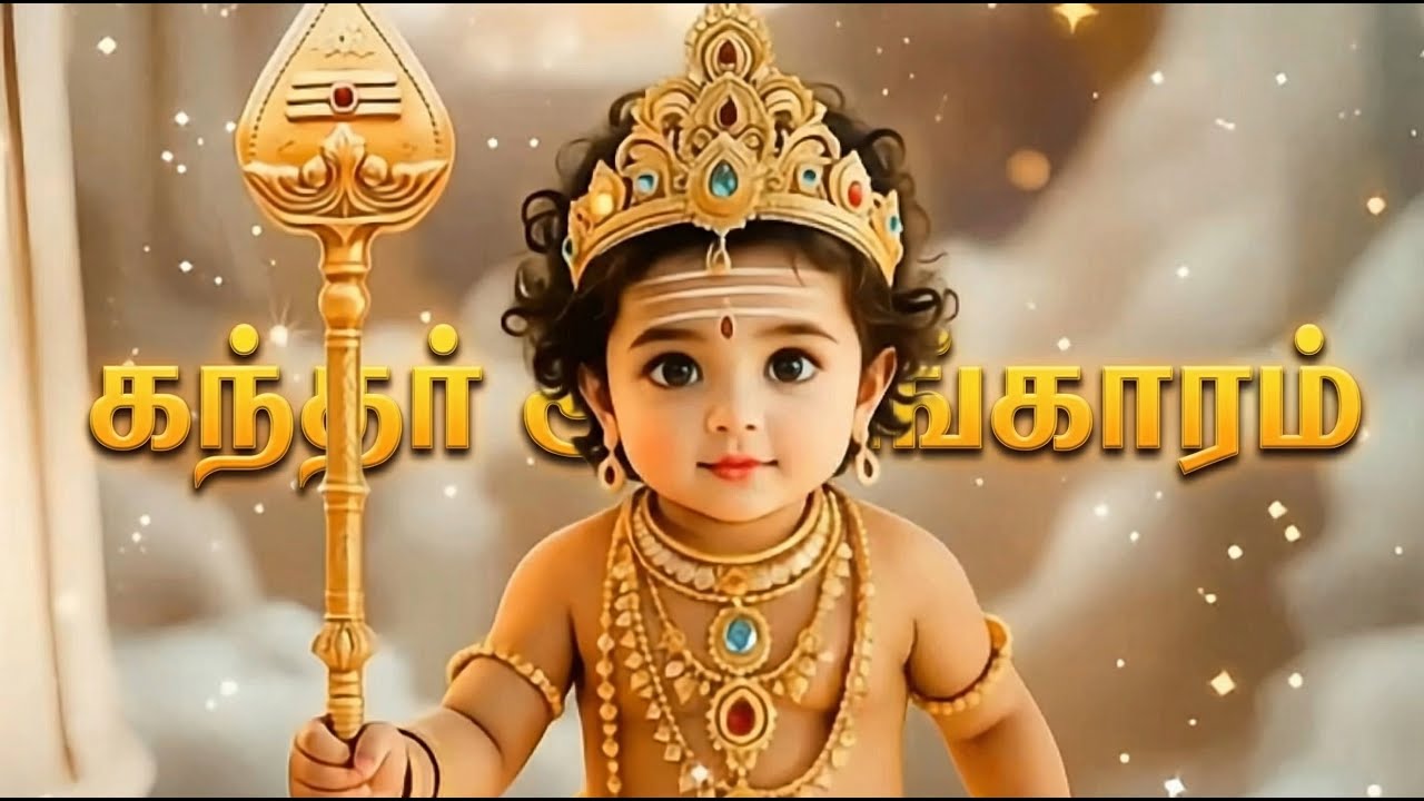 🔱கந்தர் அலங்காரம் | அருணகிரிநாதர் முருகன் துதி | தெய்வீக தமிழ் பக்தி பாடல் தைப்பூசம் சிறப்பு🌺