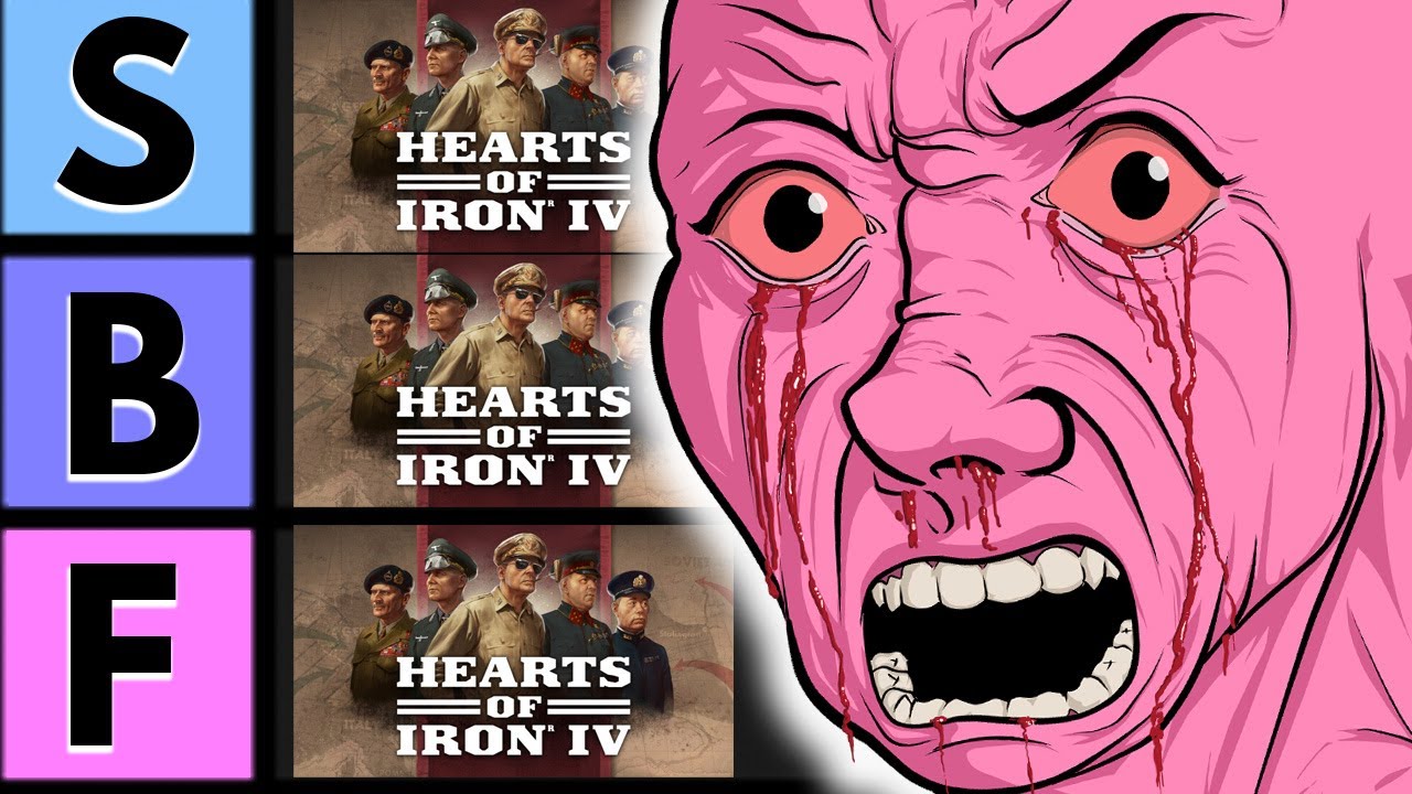 The Hearts Of Iron 4 DLC Tier List