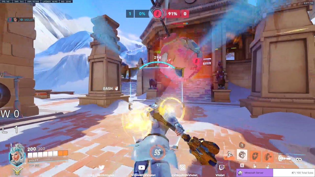 NEW SEASON 5! VIOLET BRIGITTE OVERWATCH 2 SEASON 5 GAMEPLAY