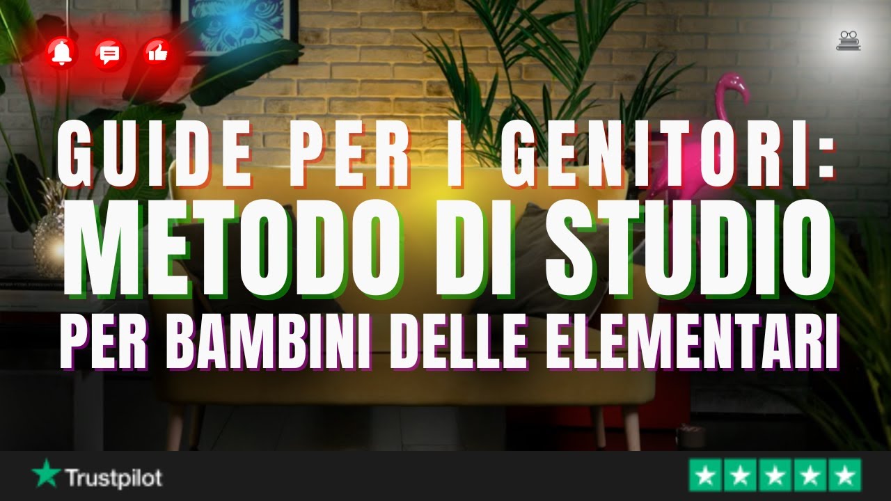 METODO DI STUDIO ALLE SCUOLE ELEMENTARI 🎓🧠