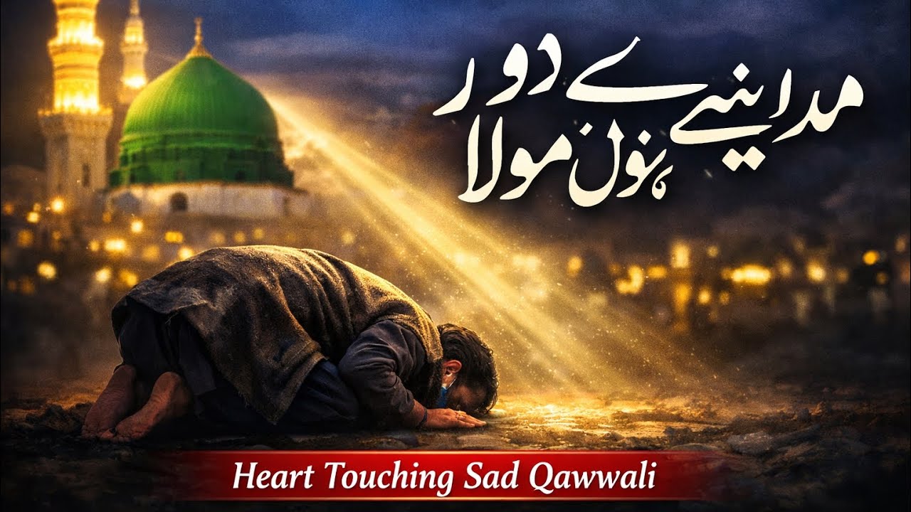 Madine Se Door Hoon Maula | مدینے سے دور ہوں مولاSad Sufi Qawwali | Heart Touching Kalam