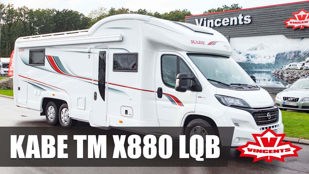 Tekniker visar KABE TM X880 LQB - Vincents Husbil & Husvagn