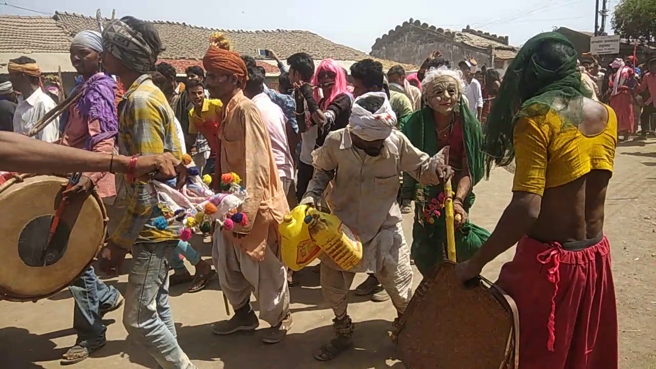 Adiwasi holi dance shahana tal shahada dist Nandurbar (MH)