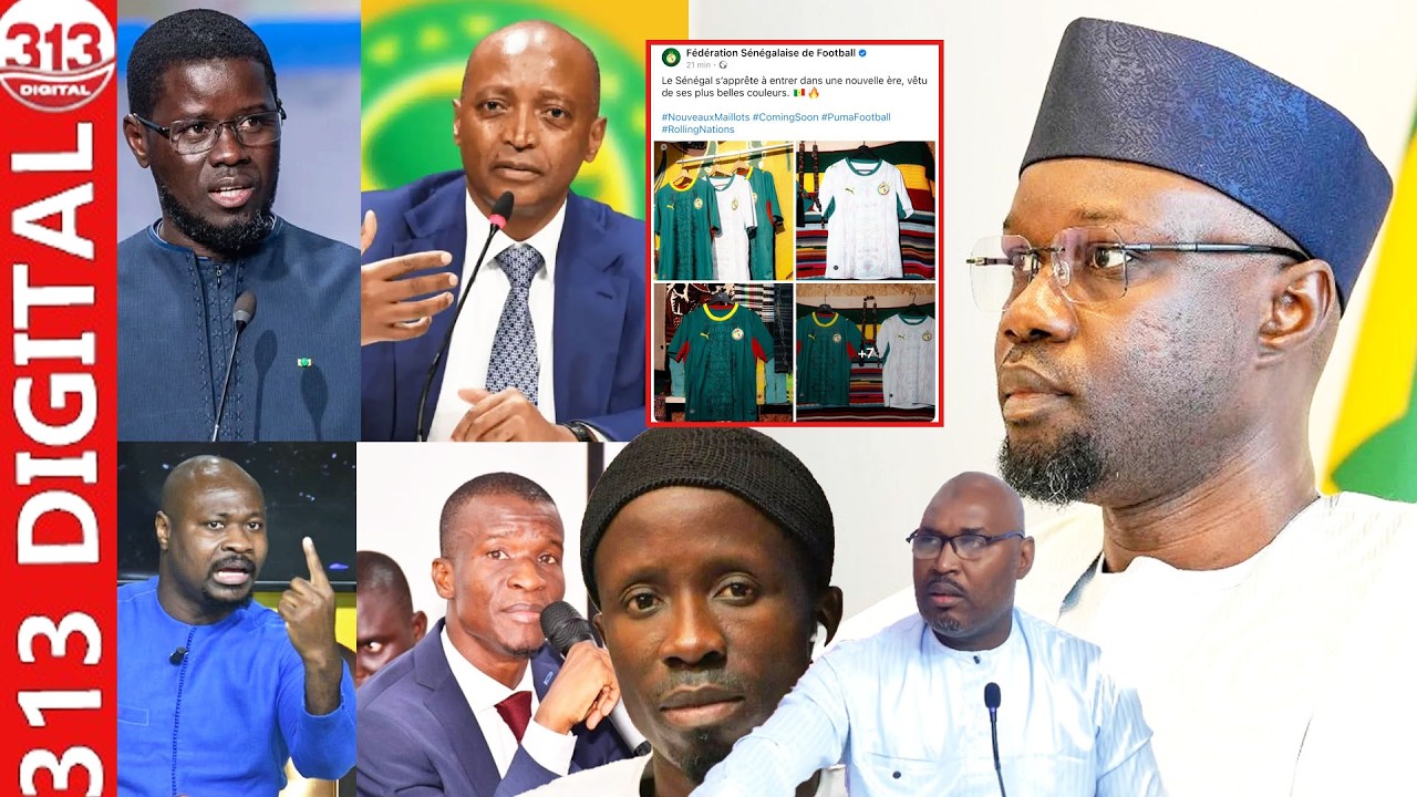 🔴Dissolution de la CAF- Polémique maillot Sénégal- La police chamboulée- Adama Fall retourne en pris