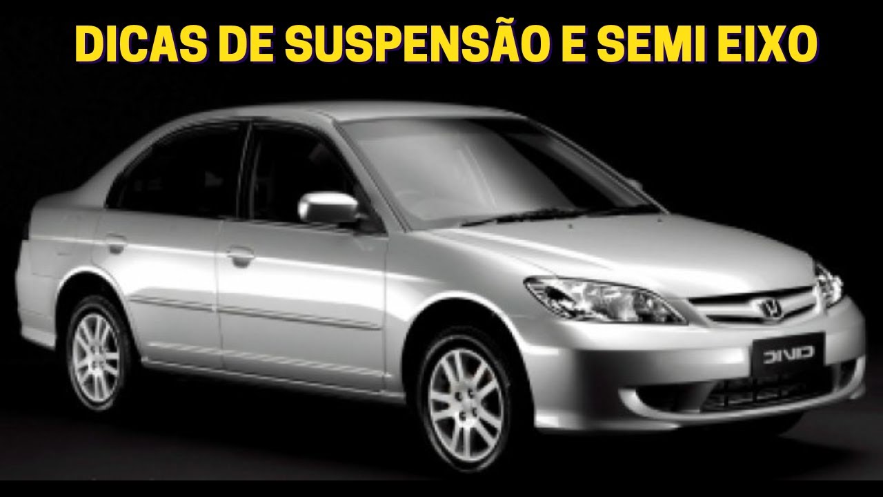 Honda Civic 2001 Geração 7 - Dicas de Peças p/ Suspensão e Tulipa do Semi Eixo (Vibração do Volante)