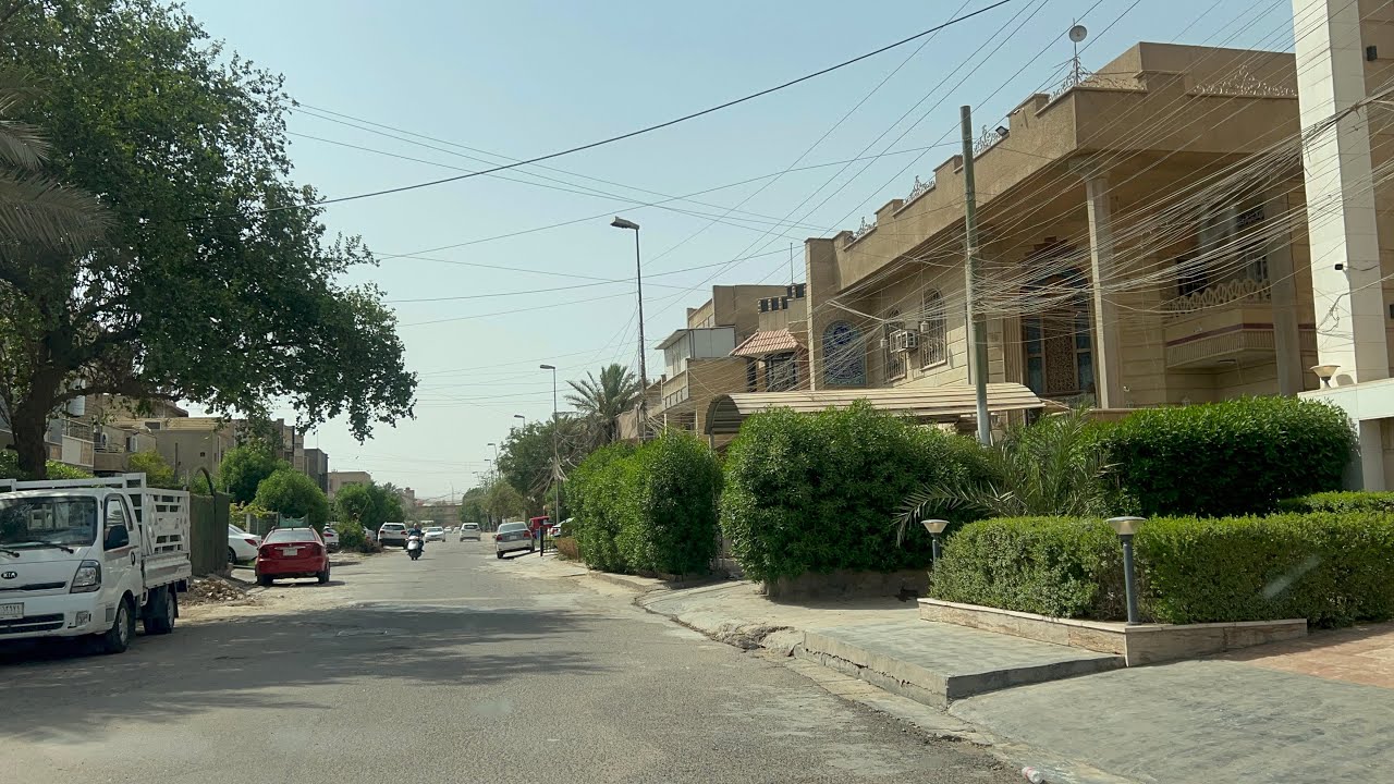 احلى بيوت شارع فلسطين ❤️🥰Baghdad Streets