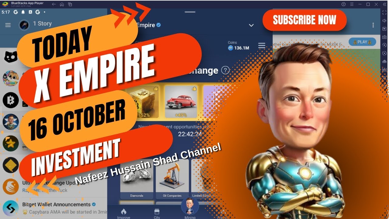 X Empire Investment EXPLODED on 16 October!