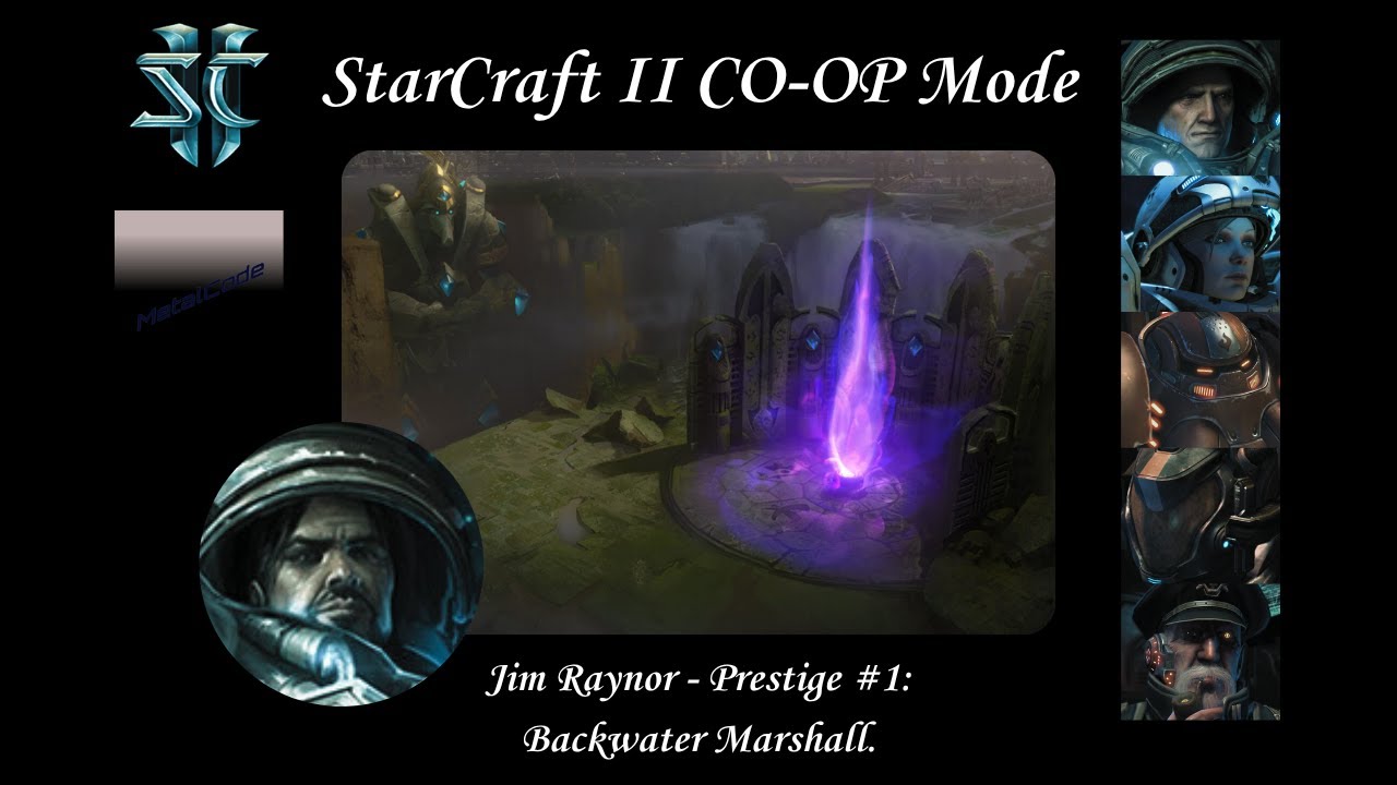 StarCraft 2, CO-OP Mode, Match #1.