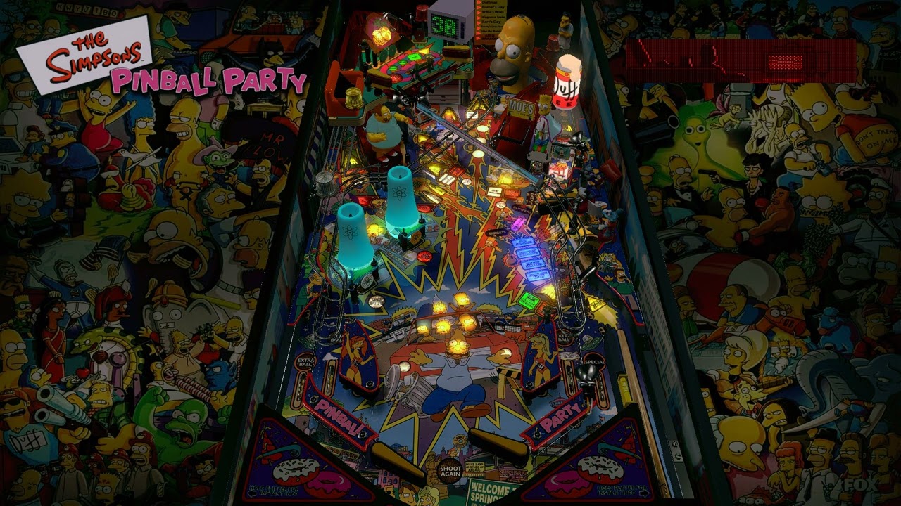 The Simpsons Pinball Party (Stern 2003) VPW Mod 1.0 - Pinball VPX
