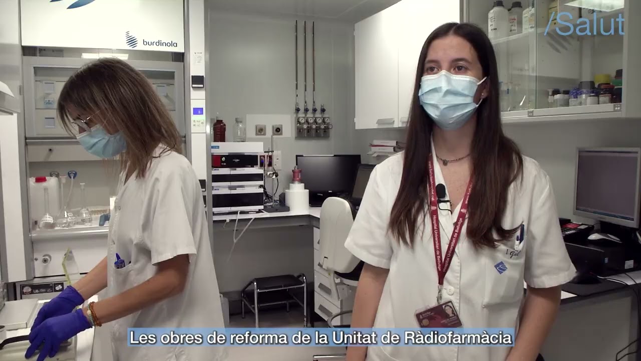 Nova unitat de radiofarmàcia,  Hospital Universitari de Bellvitge.
