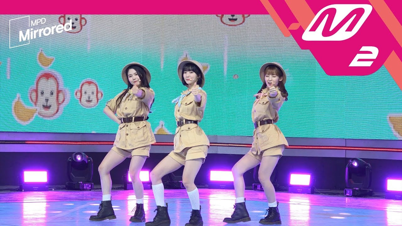 [Mirrored MPD직캠] 오마이걸 반하나 거울모드 직캠 '바나나 알러지 원숭이' (OHMYGIRL BANHANA FanCam) | @MCOUNTDOWN_2018.4.5