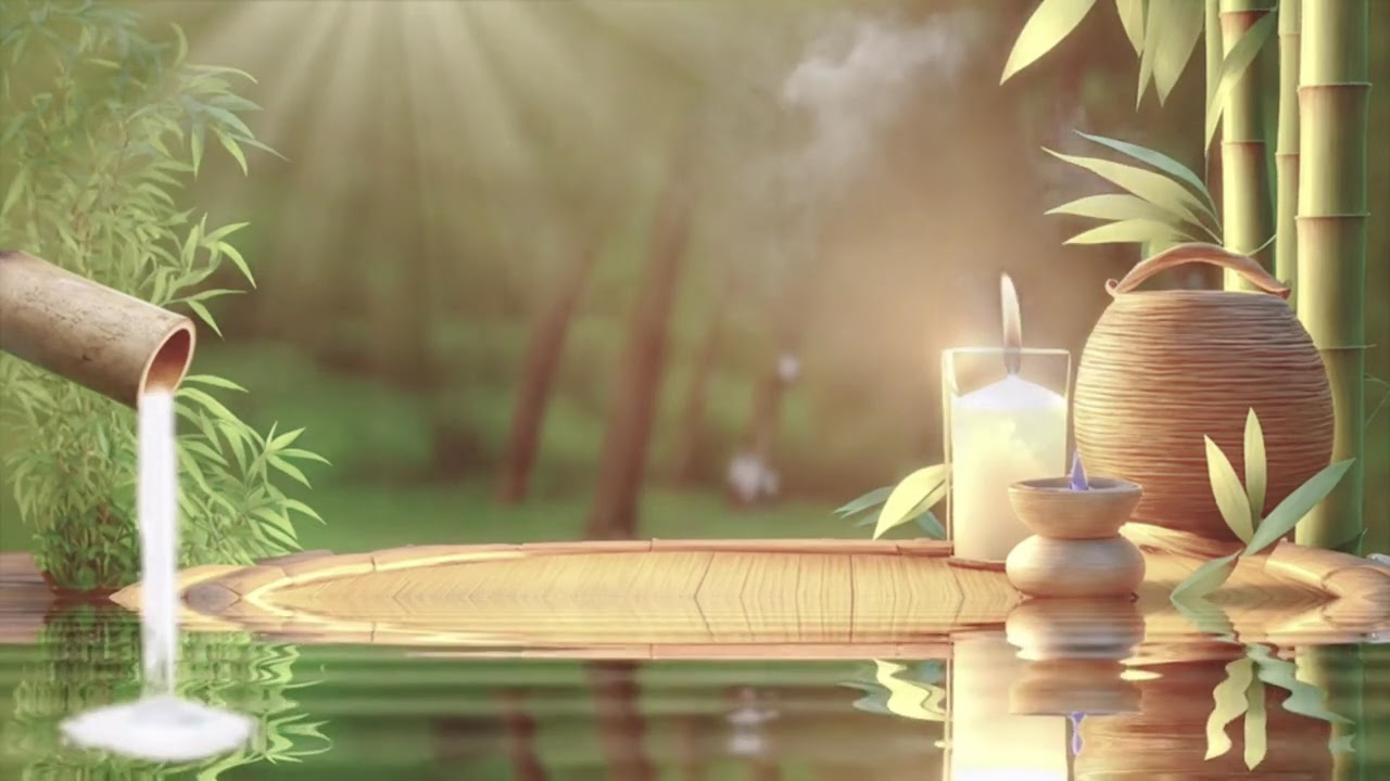 49-Minute Relaxing Meditation 🌊Waterfall Sounds & Soothing Nature Ambience 