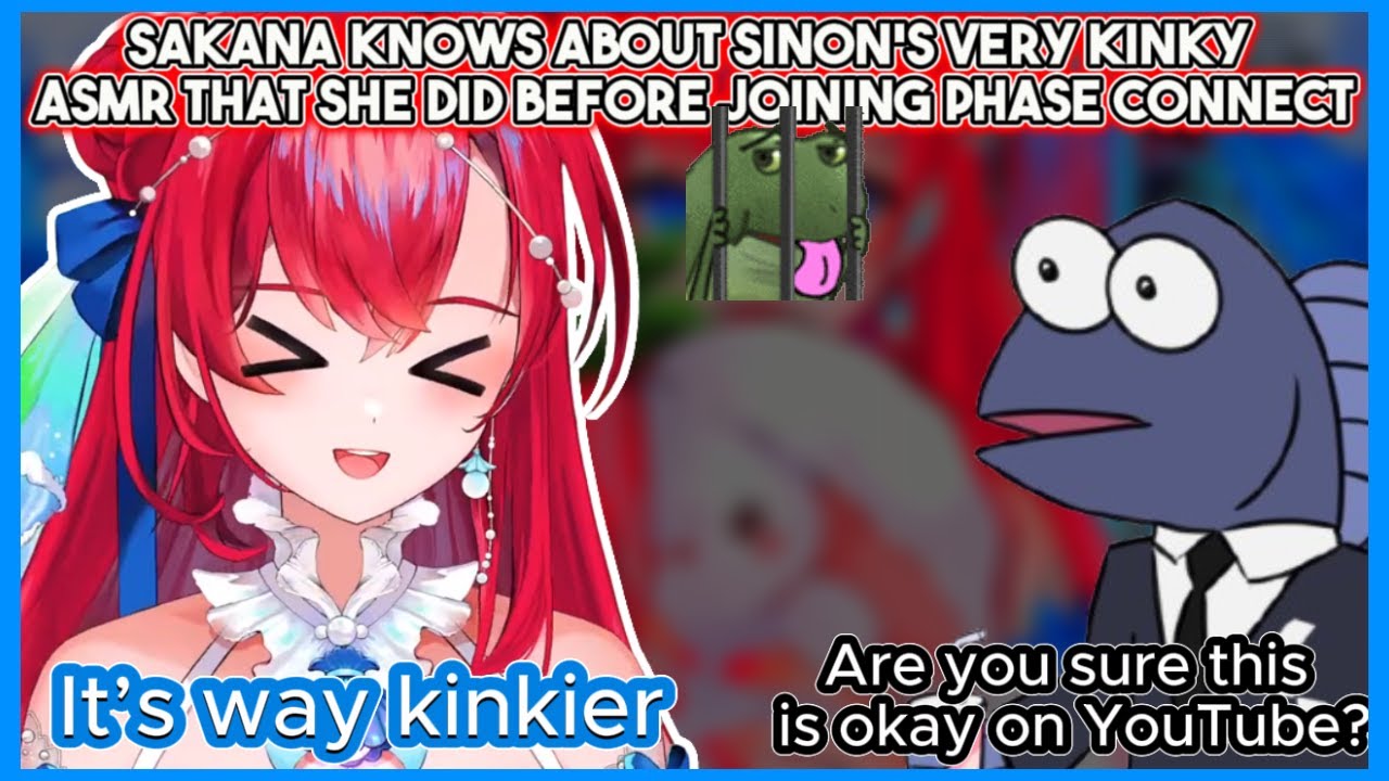 Sakana Knows About Sinon’s Kinky ASMR Past and Suggests Another Platform 🫣| Sinon Sinfonia Clips