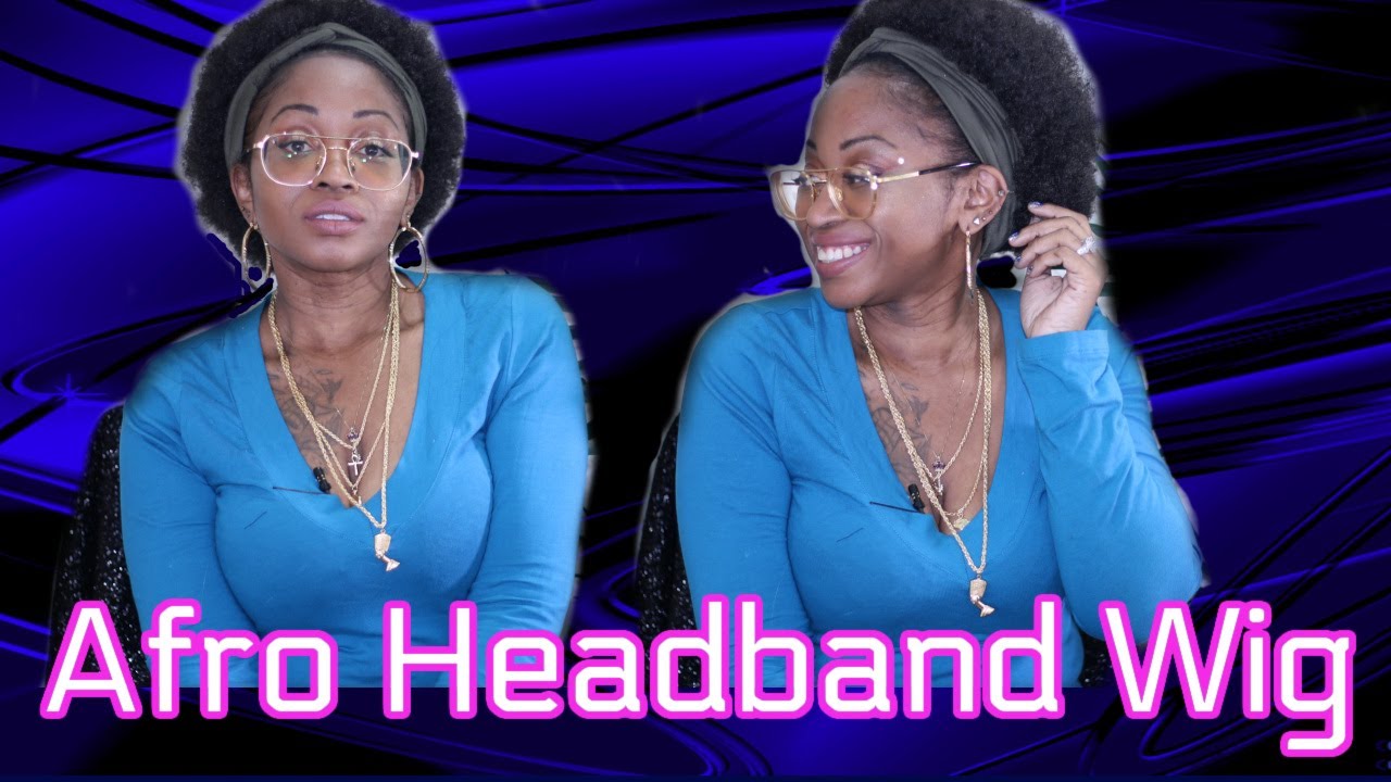 🔥Vivica Fox Natural Textured Afro Headband Wig 👑 Wig Try-on & Review | EmpressHairLukz 👑