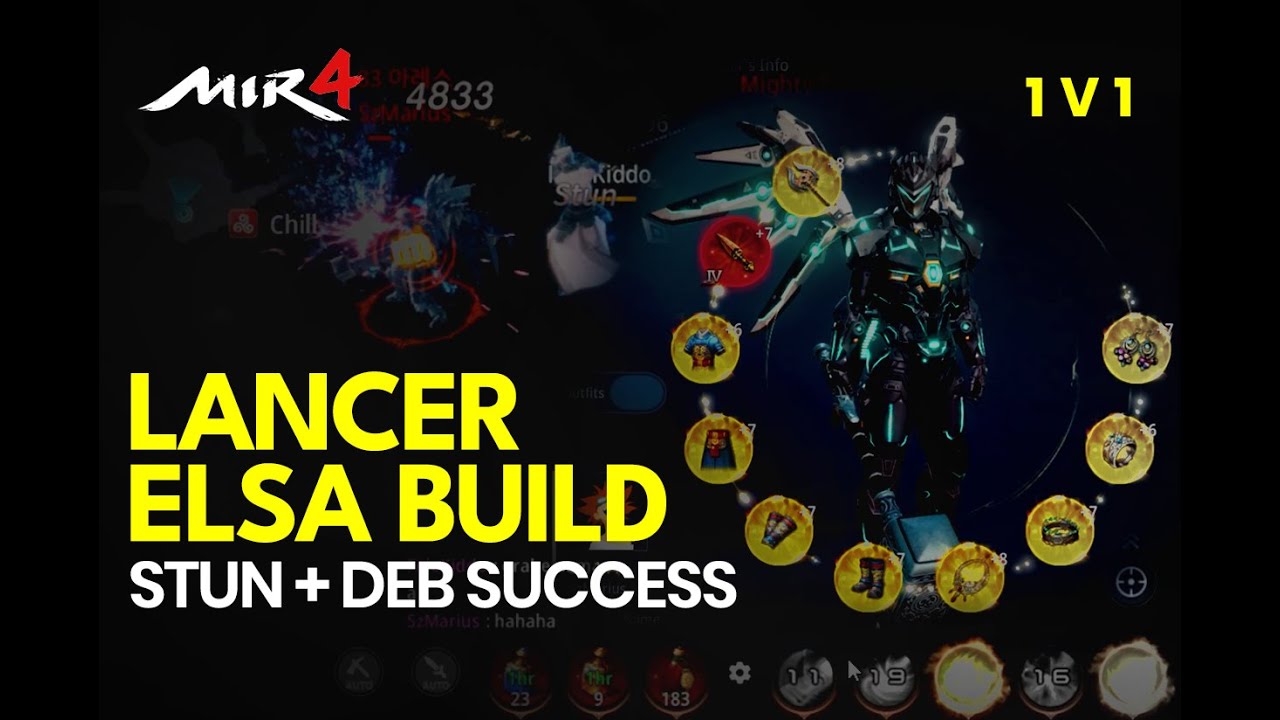 MIR4 PVP - 2025 NEW META BUILD FOR LANCER