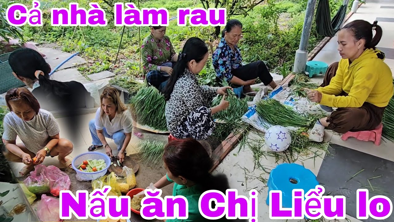 Вся семья занимается подготовкой овощей и готовкой, оставляя приготовление еды госпоже Лью. В пос...