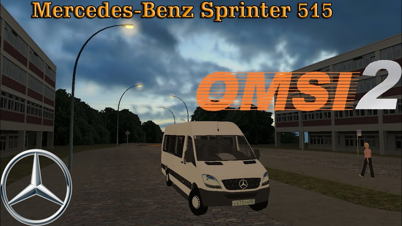 [OMSI 2] Mercedes-Benz Sprinter 515 v2 [+Download]