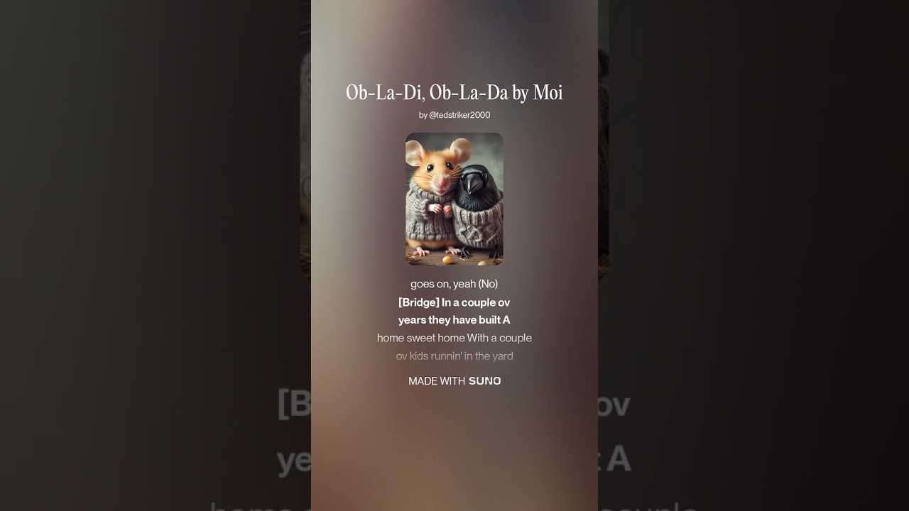 Ob-La-Di, Ob-La-Da by The Beatles ( Moi Mix )