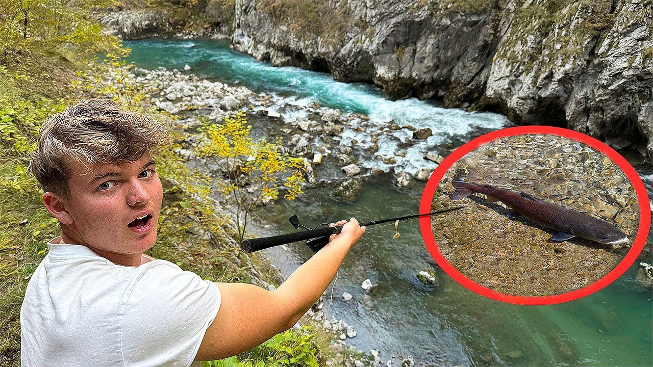 1 Meter großen Raubfisch auf Sicht angeworfen und gefangen!