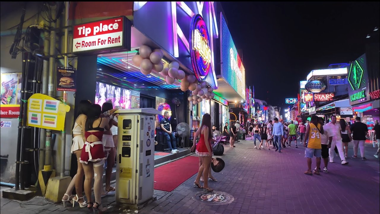 Pattaya Thailand Walking Street 4k November 2024