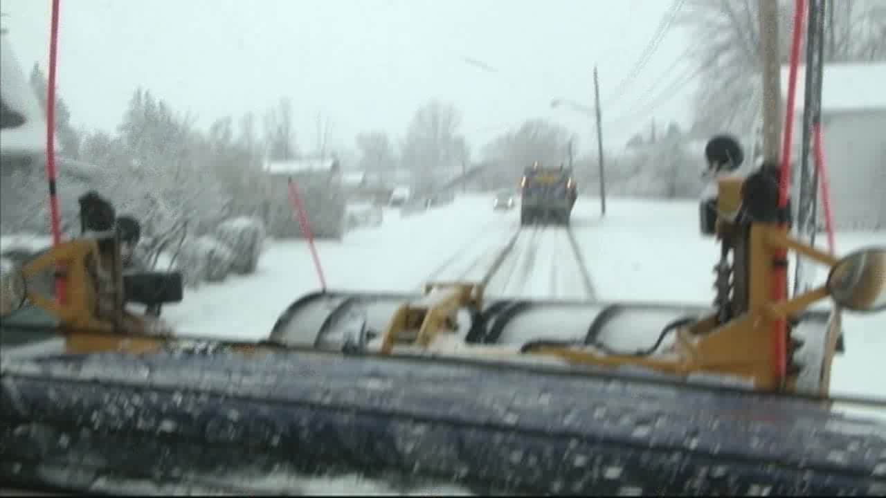 See what it's like inside a snow plow