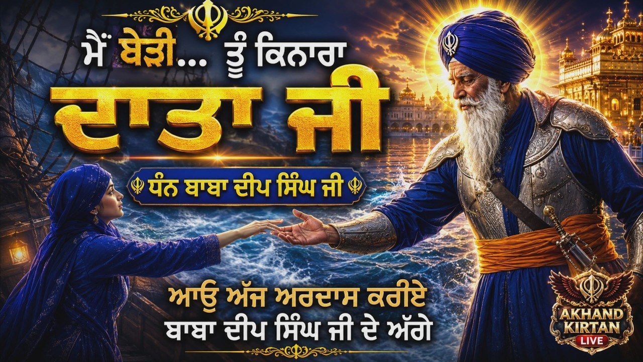ਦਾਤਾ ਜੀ || ਧੰਨ ਬਾਬਾ ਦੀਪ ਸਿੰਘ ਜੀ || DATA JI || BABA DEEP SINGH JI || AKHAND KIRTAN