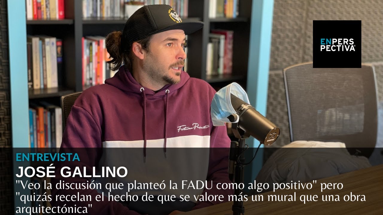 Gallino sobre el arte callejero y su interacción con la arquitectura, luego de polémica con la FADU