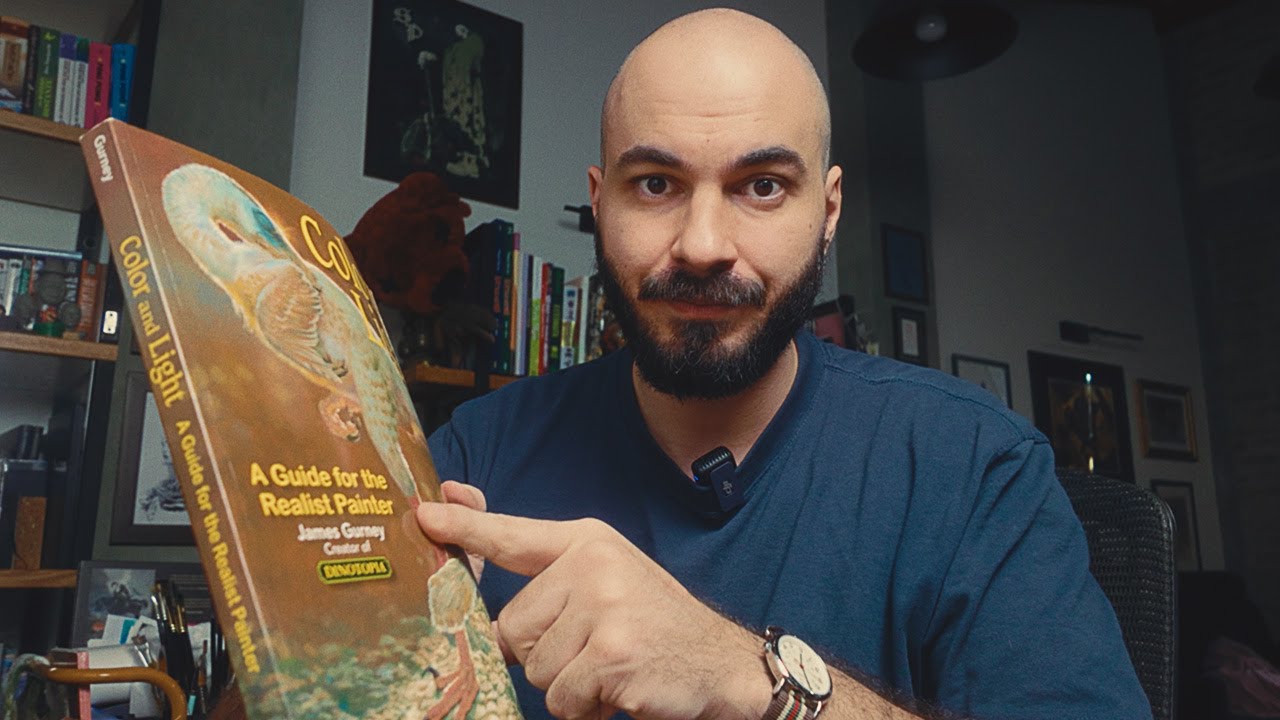 🎨 COMO ESTUDAR DESENHO e PINTURA com LIVROS?